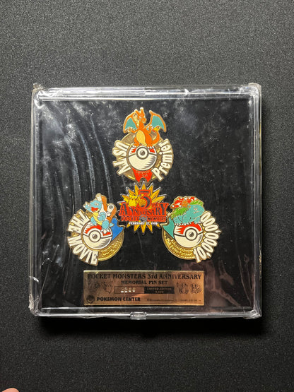 Pocket Monsters 3rd Anniverdary Pins Set (2244/4000)